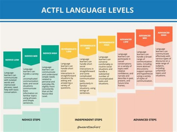 What are the levels of teaching assistant?
