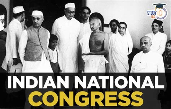 What are the main objectives of the Indian National Congress?