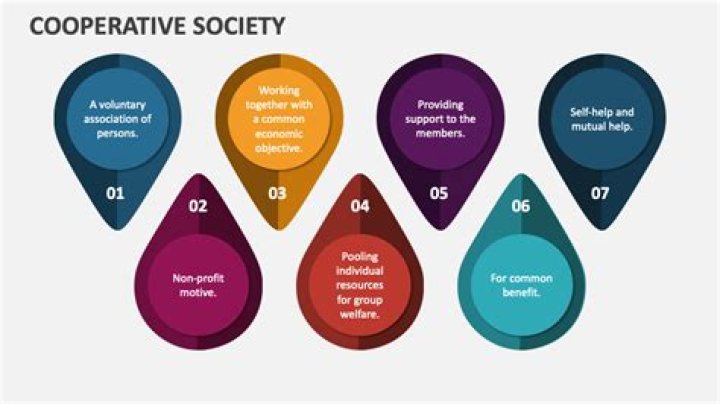 What are the objective of cooperative society?
