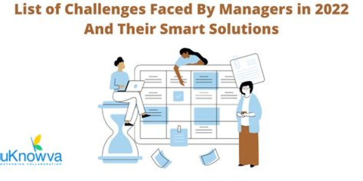 What are the problems faced by managers?