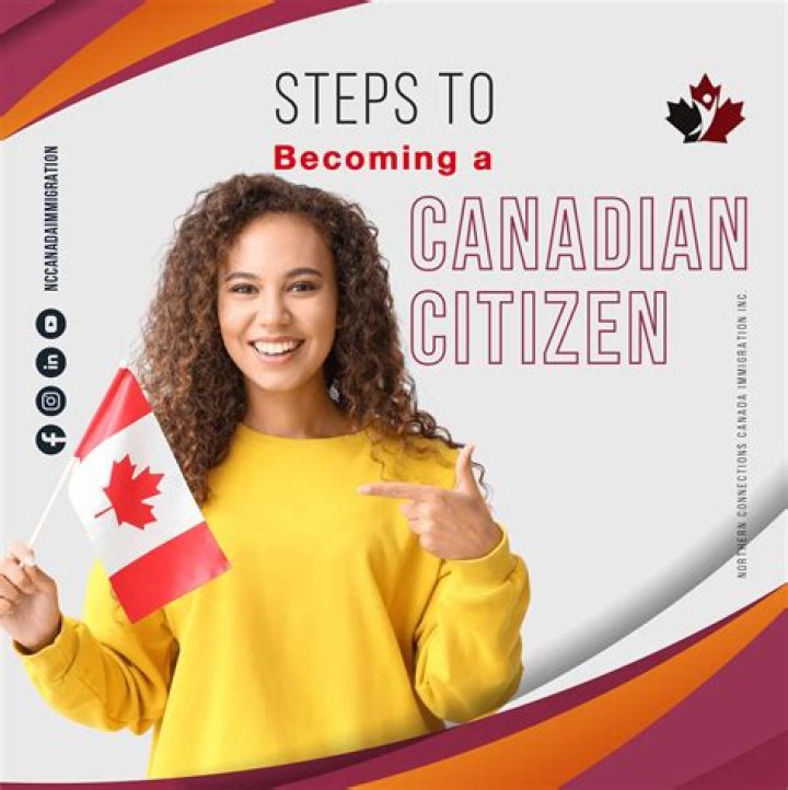What are the steps one takes to become a Canadian citizen?