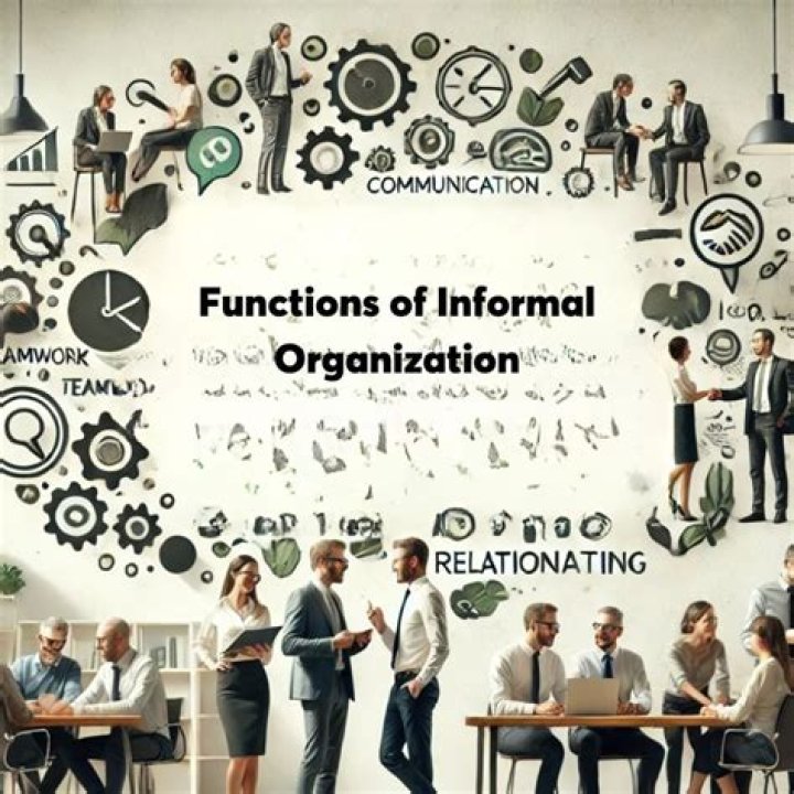 What are the three advantages of informal organization?