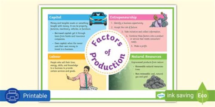 What are the three factors of production class 9?