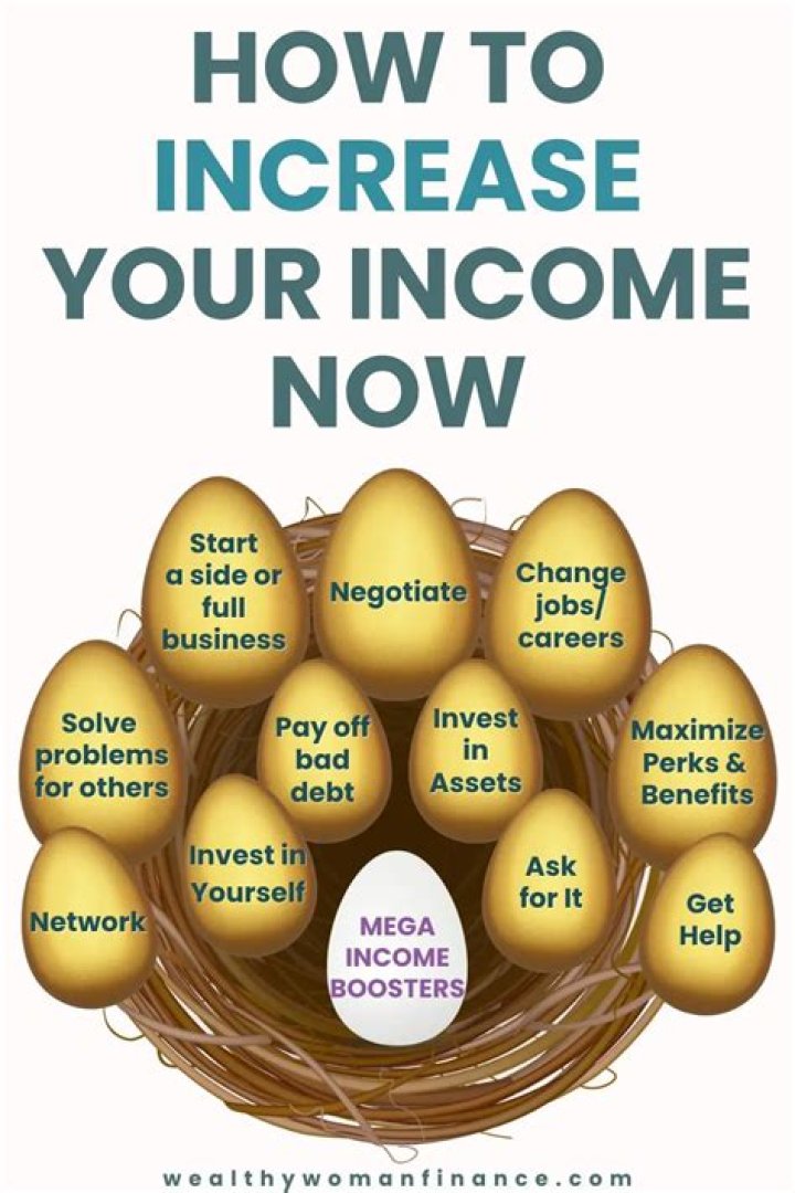 What are three ways to increase your income without working more?