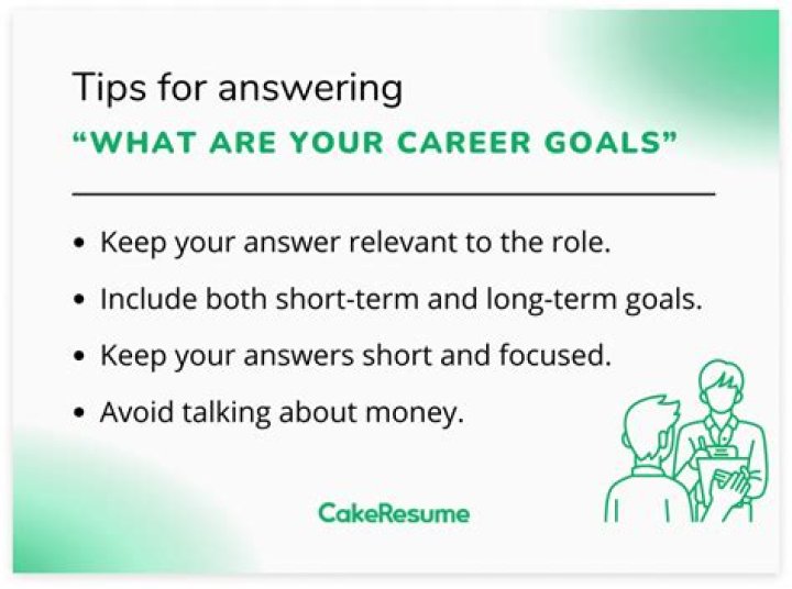 What are your goals interview question answer?