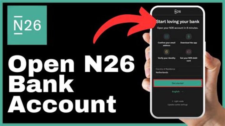 What bank account is N26?