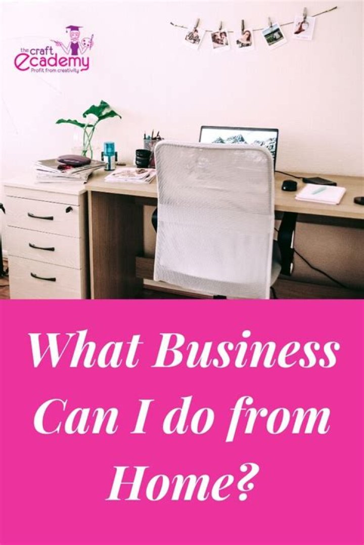 What business can be started from home?