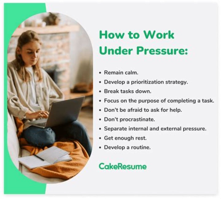 What can being under pressure cause?