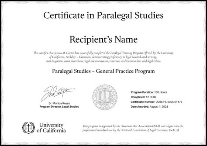 What can I do with an AA in paralegal studies?