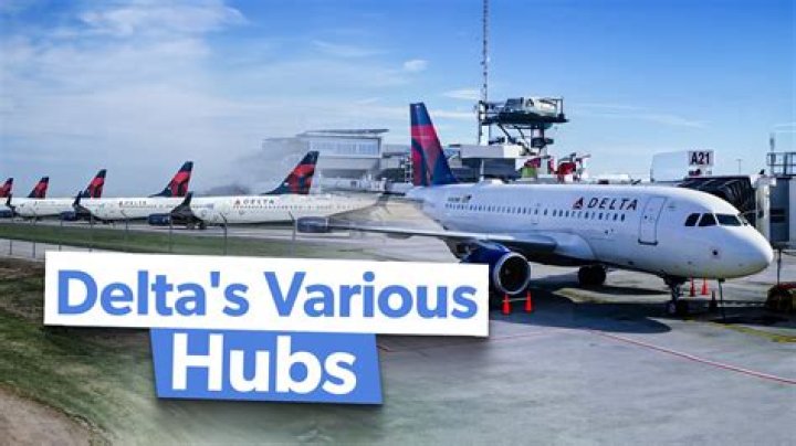 What cities are Delta hubs?