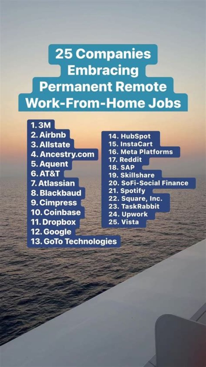 What companies have made work from home permanent?