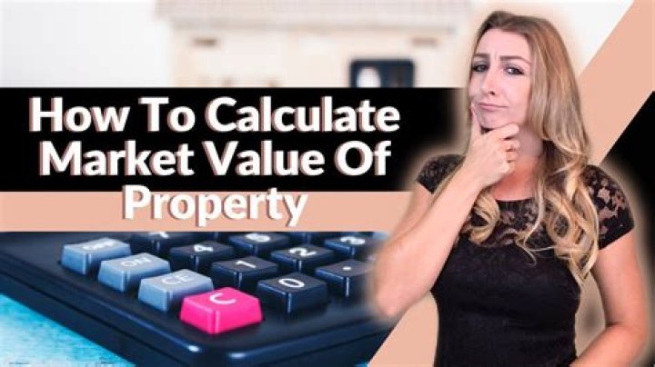 What determines the market value of a property?