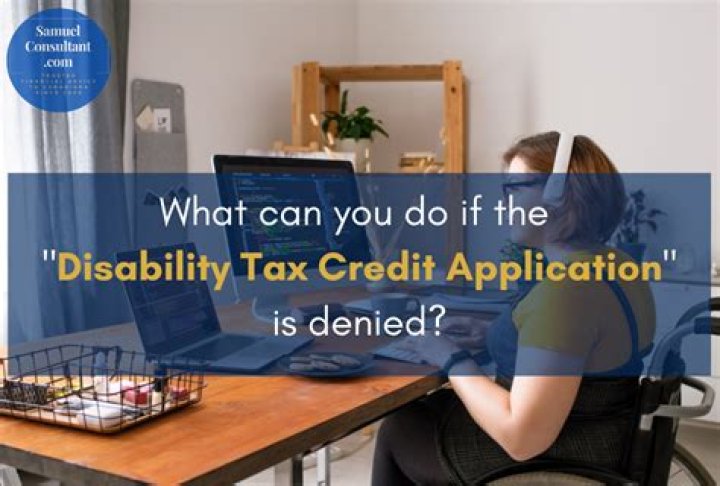 What do I do once I get approved for disability tax credit?