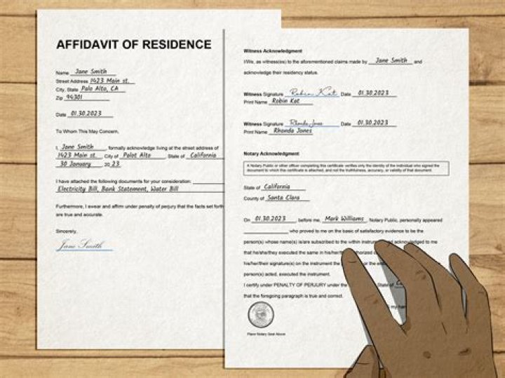 What documents prove permanent residence?