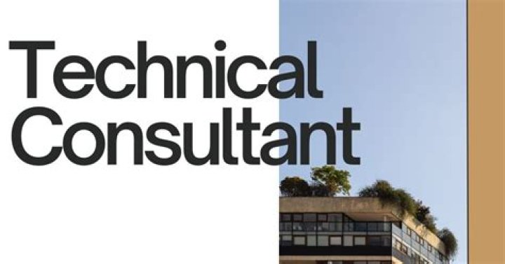 What does a technical consultant do?