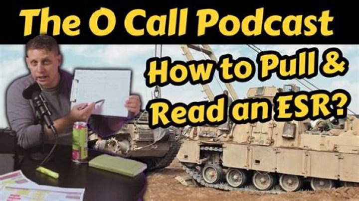 What does an ESR tell you?