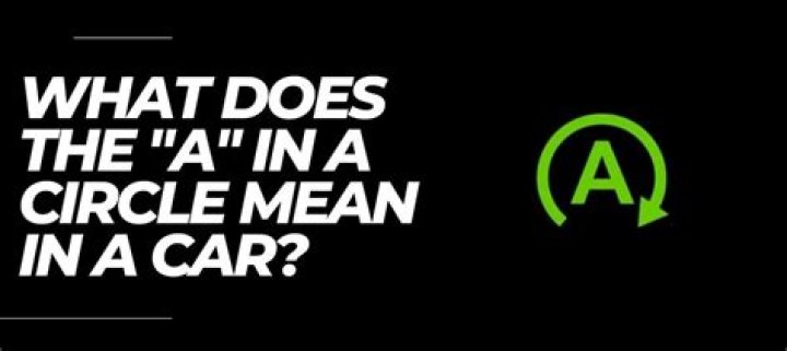 What does circled u mean?