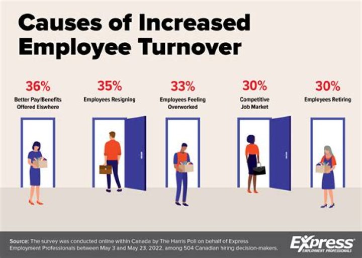 What does employee turnover mean?