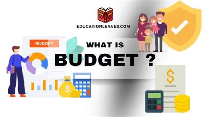 What does following a budget mean?