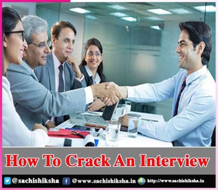 What does it mean to crack an interview?