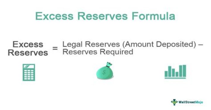 What does no excess reserves mean?