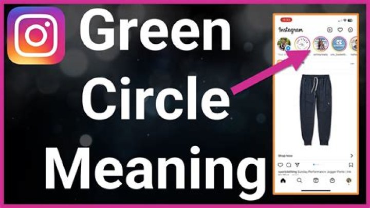 What does pink ring around Instagram mean?