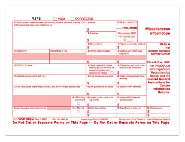 What does Proceeds mean on 1099?