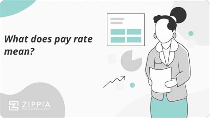 What does rate pay mean?