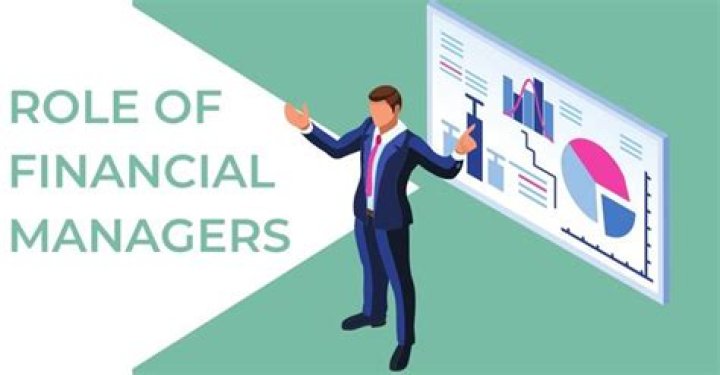 What does the financial manager do?