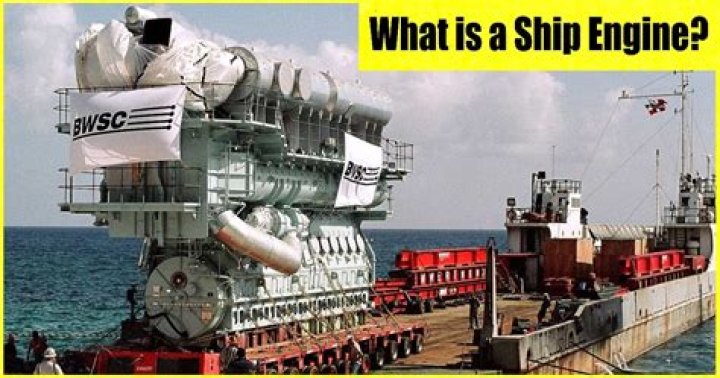 What engines do barges have?