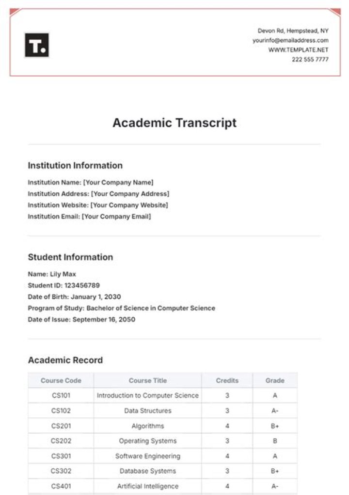 What exactly is a transcript?