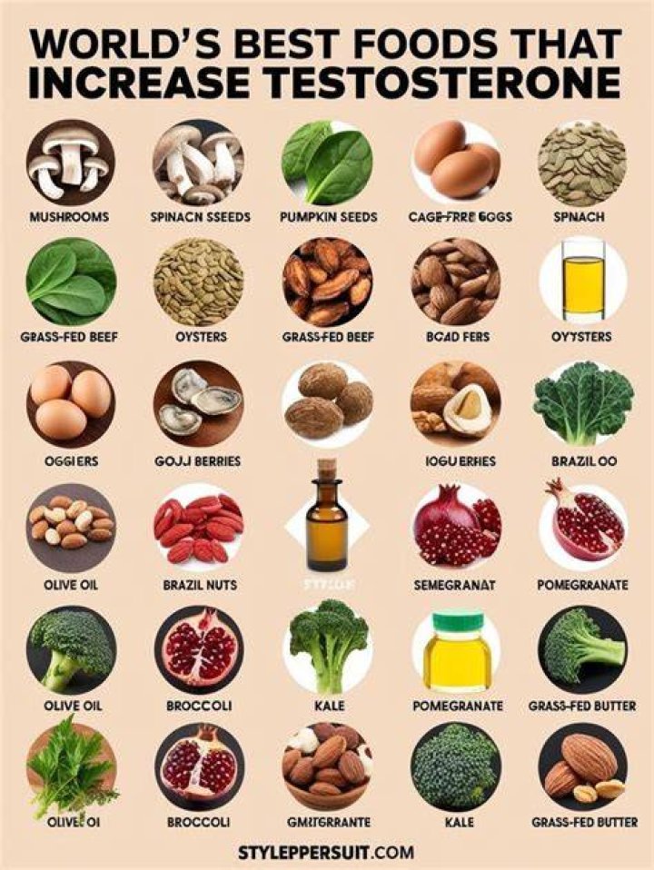 What food has the most testosterone?
