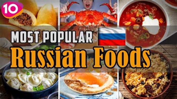 What food is popular in Russia?