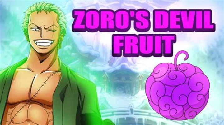 What fruit did Zoro eat?