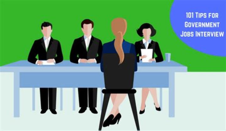 What happens after a government job interview?