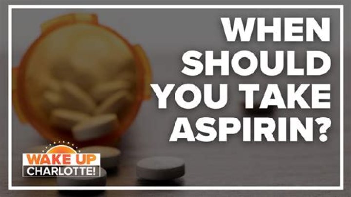 What happens if you take aspirin by mistake?