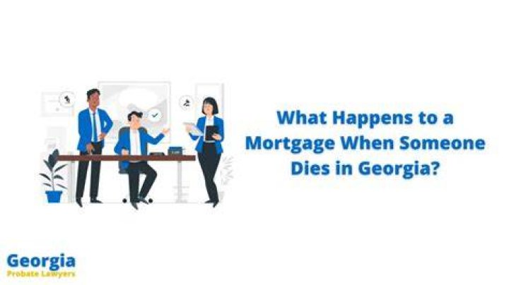 What happens to a mortgage when someone dies?