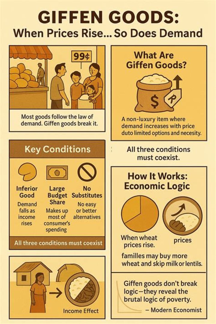 What happens when price of Giffen good increases?