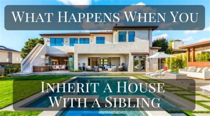 What happens when you inherit a house from a loved one?