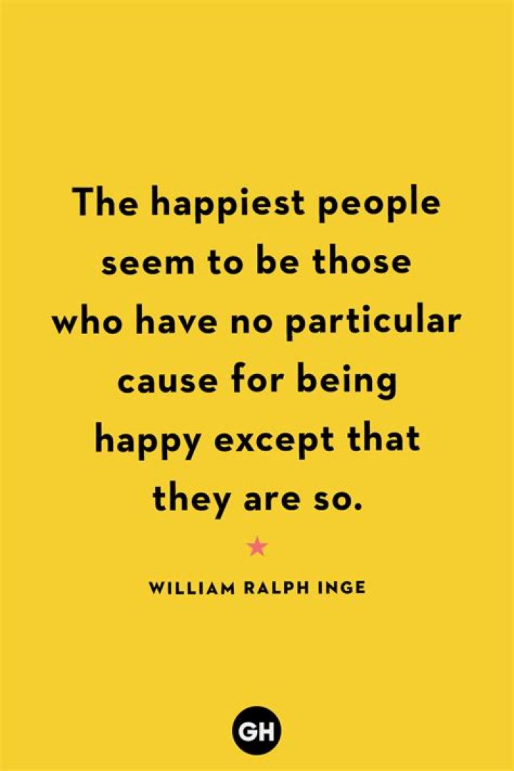 What helps someone be happy?