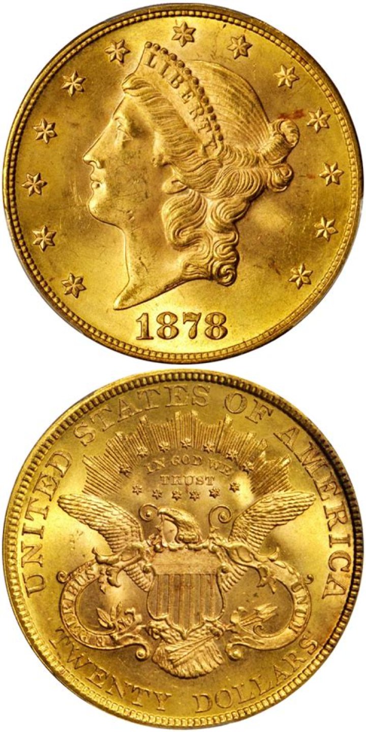 What is a 1878 Liberty coin worth?