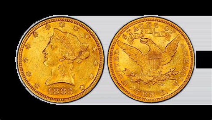 What is a 1881 ten dollar gold piece worth?