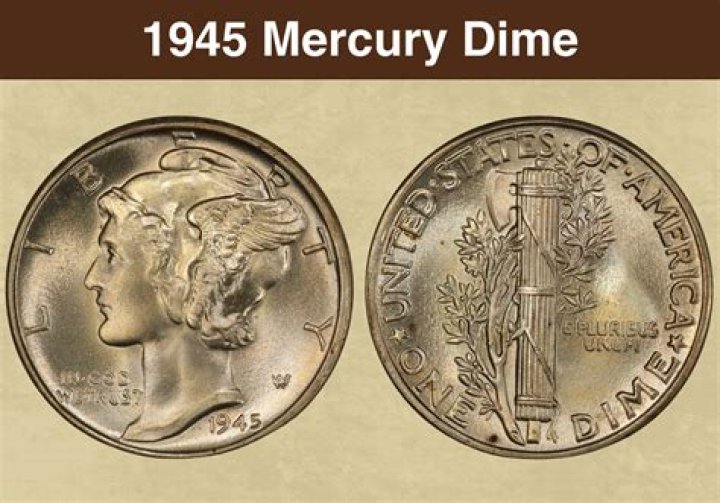 What is a 1945 D dime worth?