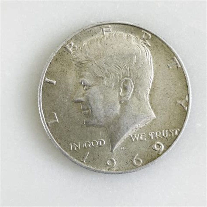 What is a 1969 D half dollar worth?