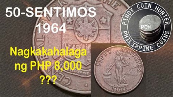 What is a 50 centavos coin worth?