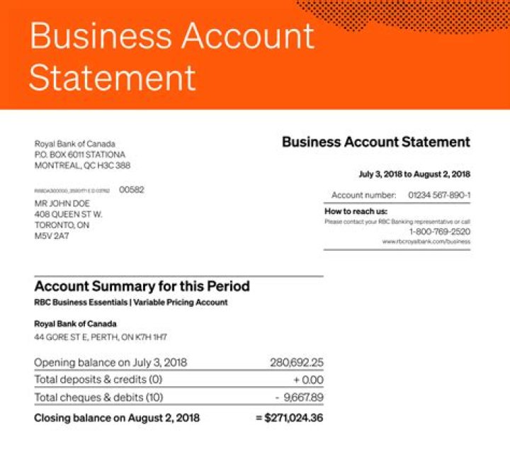 What is a business statement?