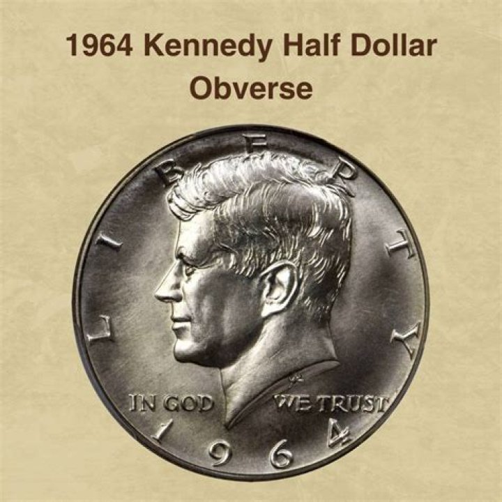 What is a circulated 1964 Kennedy half dollar worth?