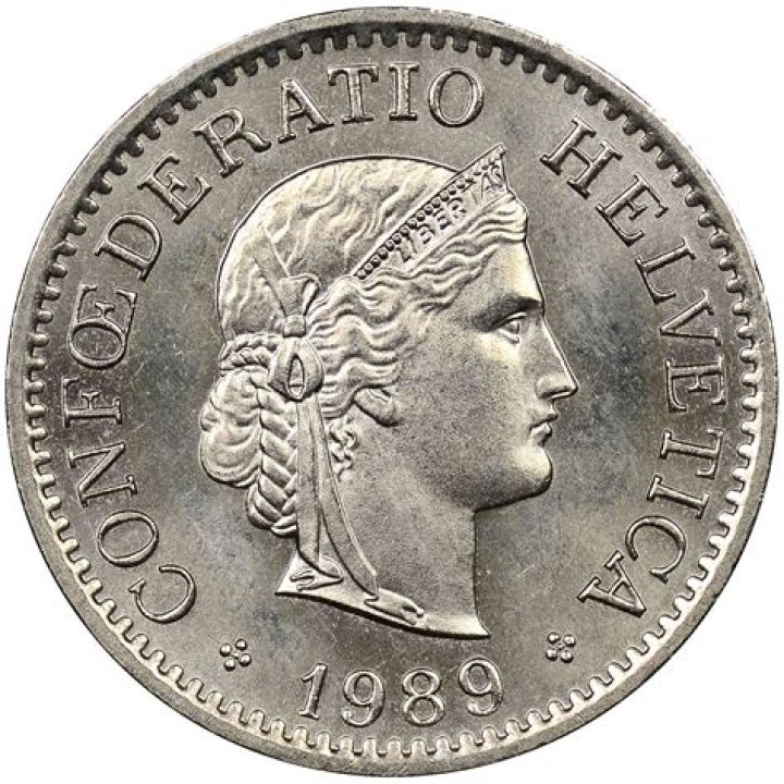 What is a confoederatio Helvetica 10 coin worth?