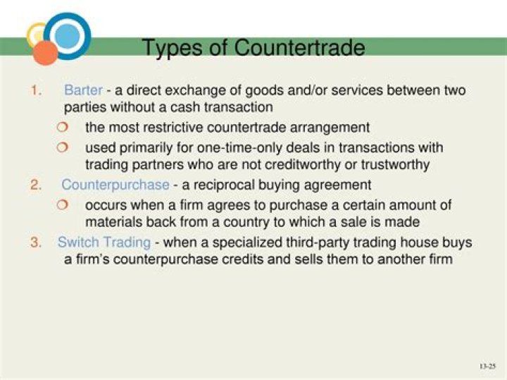 What is a disadvantage of barter as a countertrade arrangement?