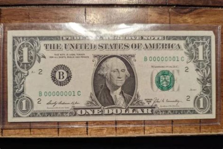 What is a dollar bill mostly made of?